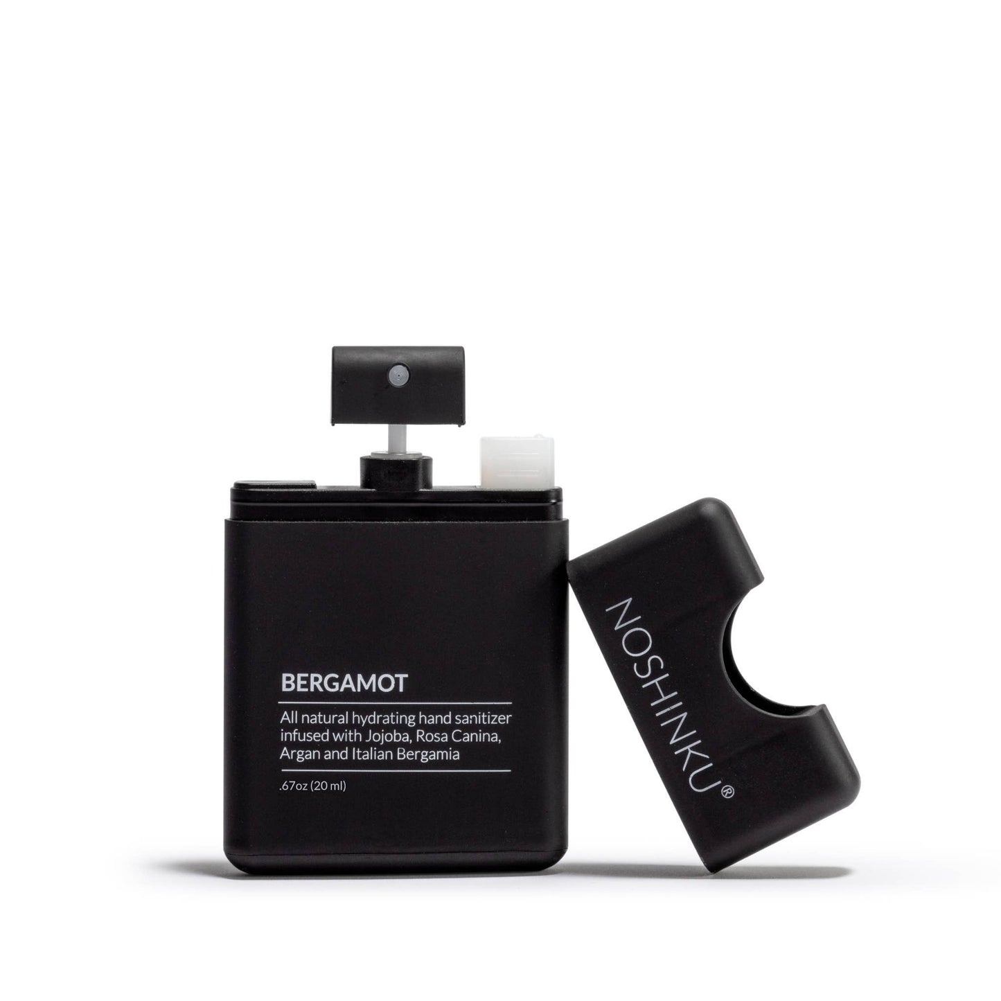 Noshinku - REFILLABLE Bergamot Nourishing Pocket Hand Sanitizer