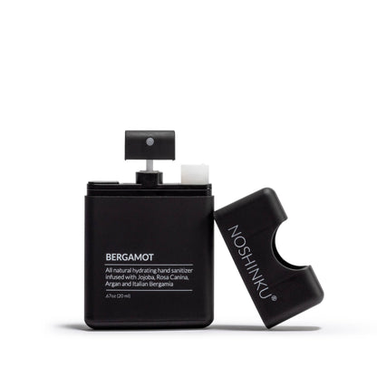 Noshinku - REFILLABLE Bergamot Nourishing Pocket Hand Sanitizer