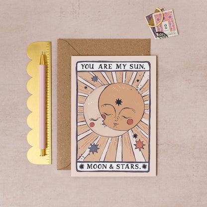 Sister Paper Co. - Sun, Moon & Stars Card | Love Card | Anniversary Cards