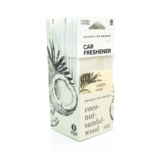 Broken Top Brands - Coconut Sandalwood - Car Fresheners