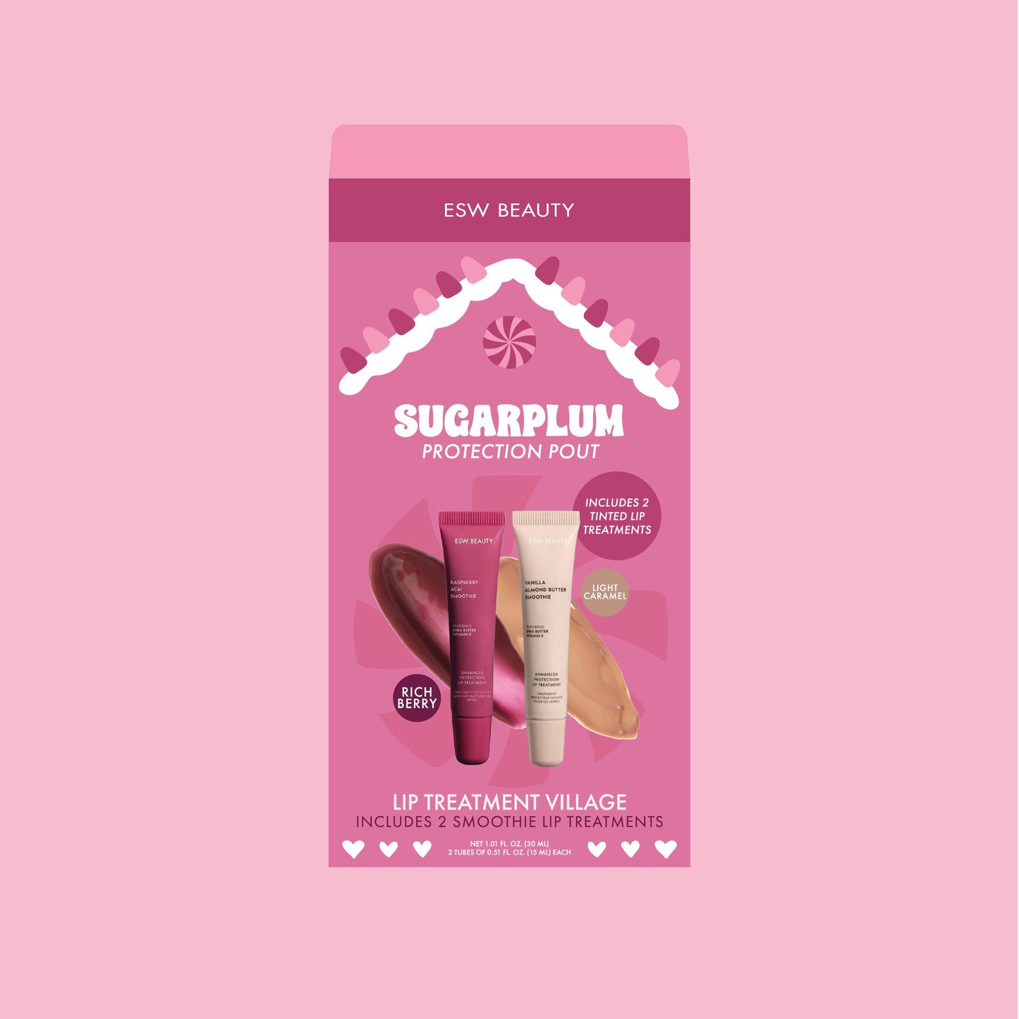 ESW Beauty - Sugarplum Protection Pout Lip Treatment Village Kit