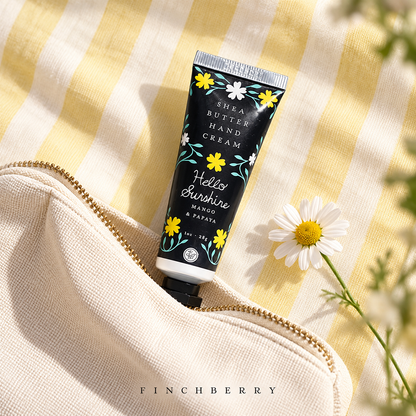 FinchBerry - Hello Sunshine Moisturizing & Hydrating Travel Hand Cream