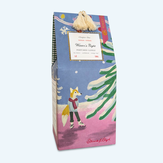 Stannie & Lloyd - Holiday Storybook Candle - Winter's Night