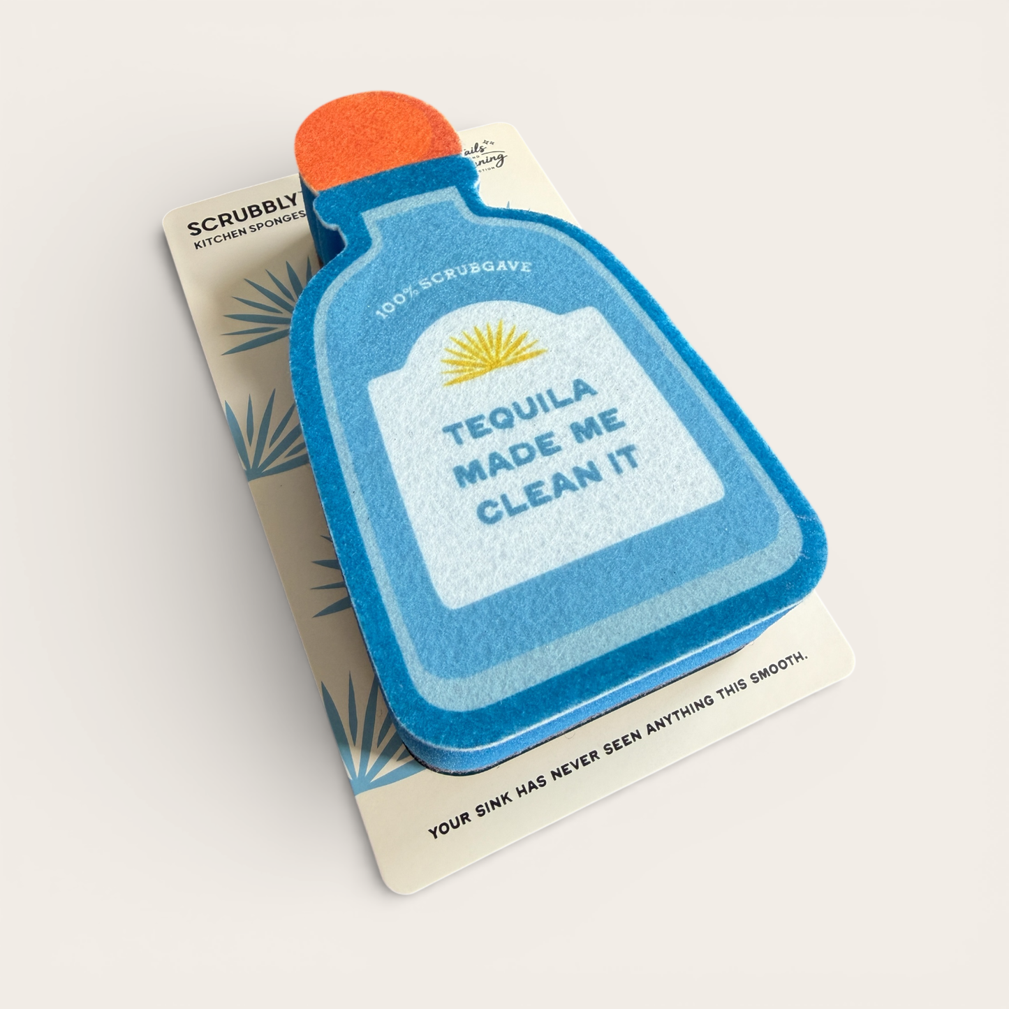 Wine Wash Co. - Tequila Scrubbly - Blue: Blue