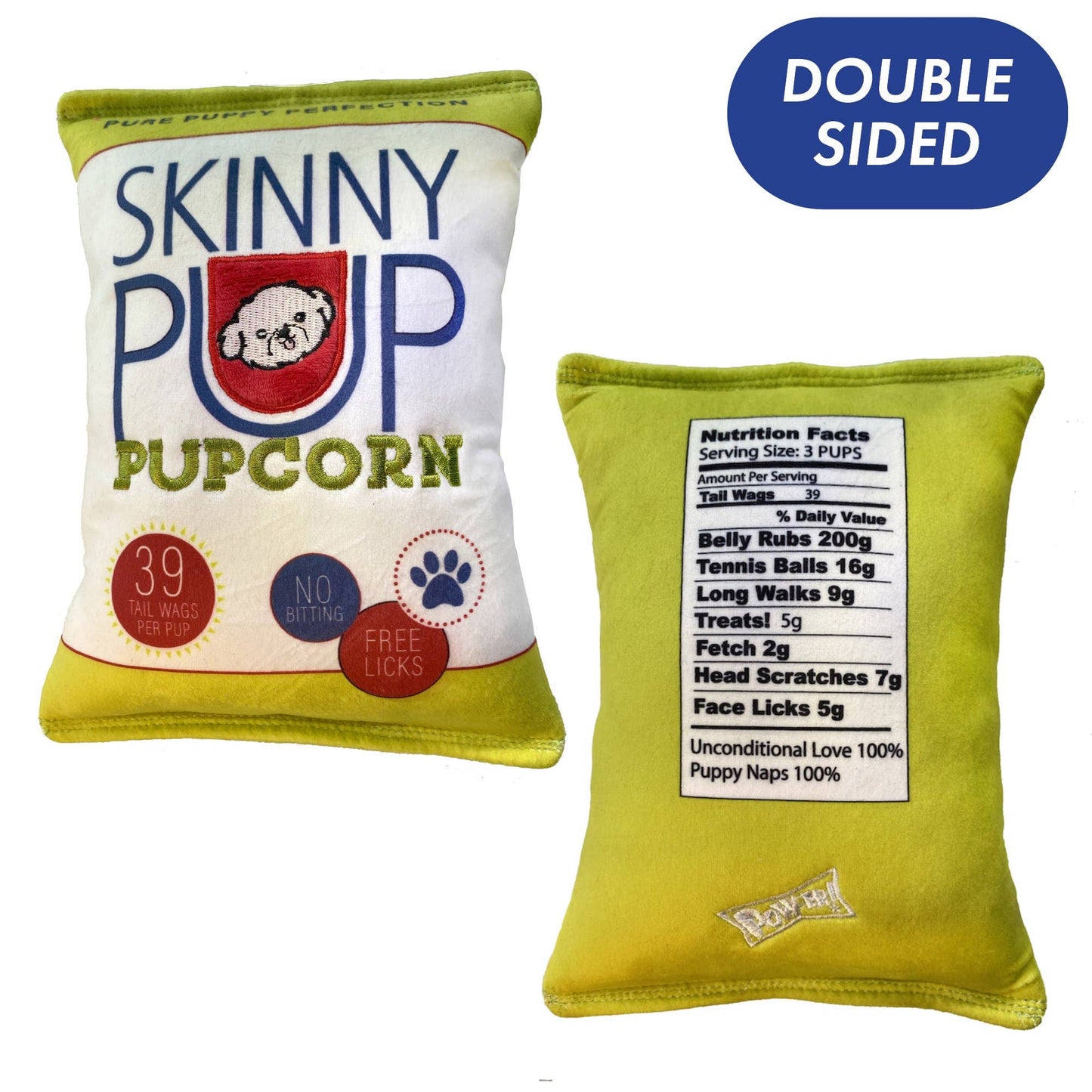 Huxley & Kent - Skinny Pup Dog Toy: Small