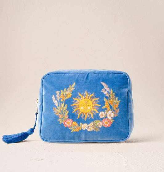 Elizabeth Scarlett- Floral Sun Goddess Wash Bag