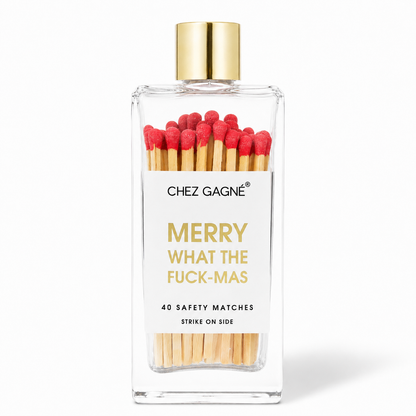 Chez Gagné - Merry What The Fuck-Mas - Safety Matches, Christmas Gift