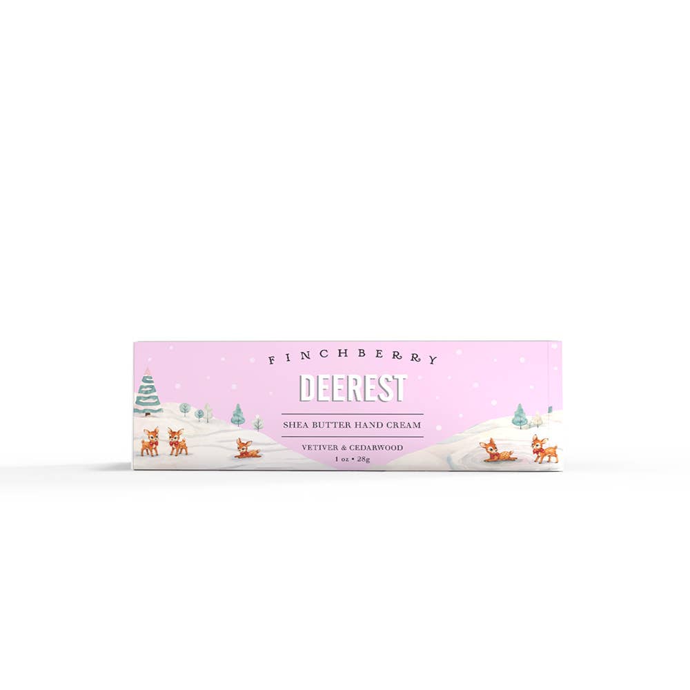 FinchBerry - Deerest Stocking Stuffer Holiday Travel Hand Cream