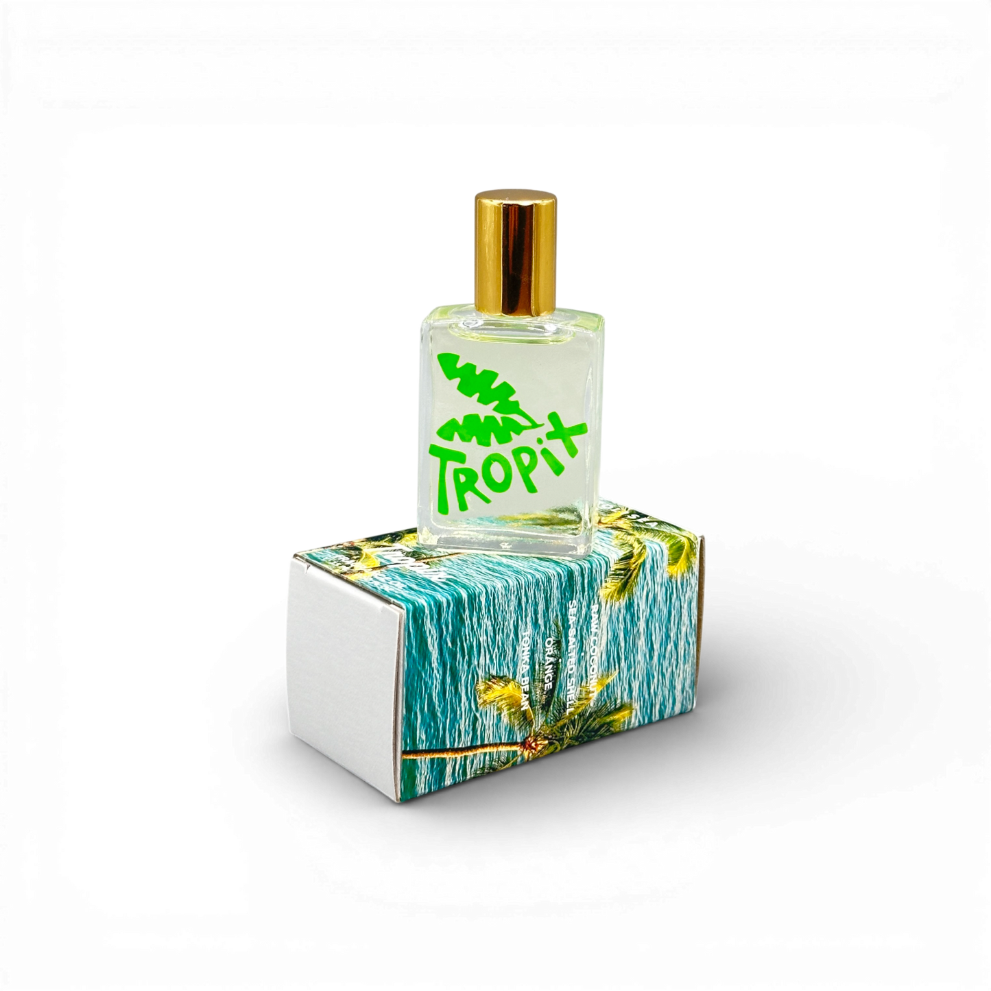 Solisea - TROPIX Roller Oil Perfume • Raw Coconut & Tonka : Travel / Mini