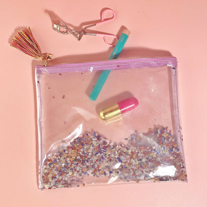 Divine Healing Gemstone Cosmetic Bag