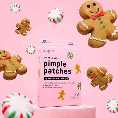My Spa Life - Christmas Holiday Gingerbread & Candies Pimple Patches 72 ct