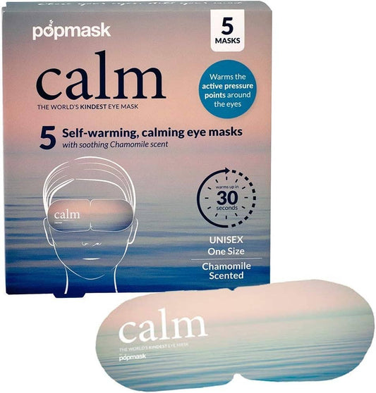 Calm Self-warming Chamomile Scented Sleep Masks