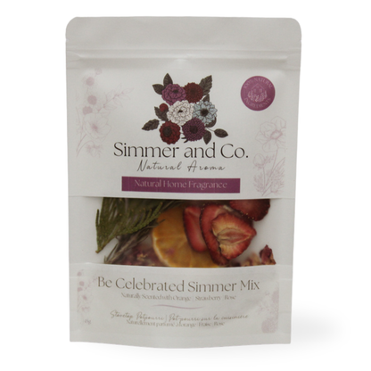 Simmer and Co Natural Aroma - Holiday | Be Celebrated Simmer Pot Mix, Stovetop Potpourri