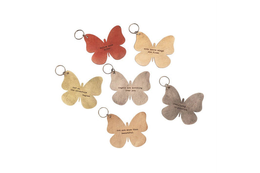 Sugarboo & Co - Leather Butterfly Keychains
