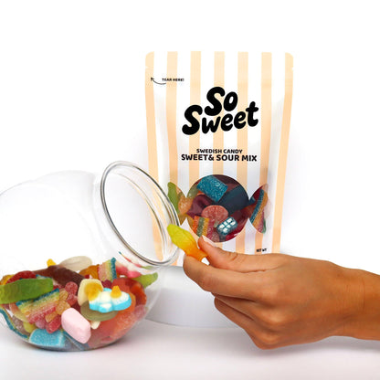 SoSweet LLC - Swedish Candy Sweet & Sour Mix (8 oz)