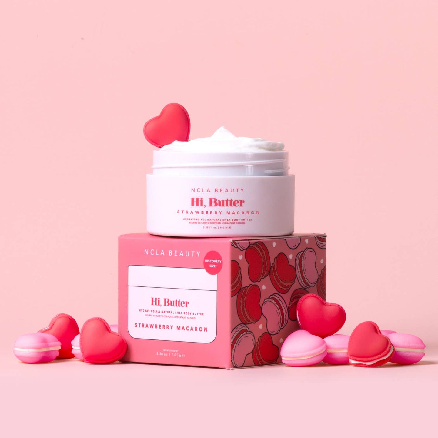 NCLA Beauty - Hi, Butter Body Butter - Strawberry Macaron Discovery Size