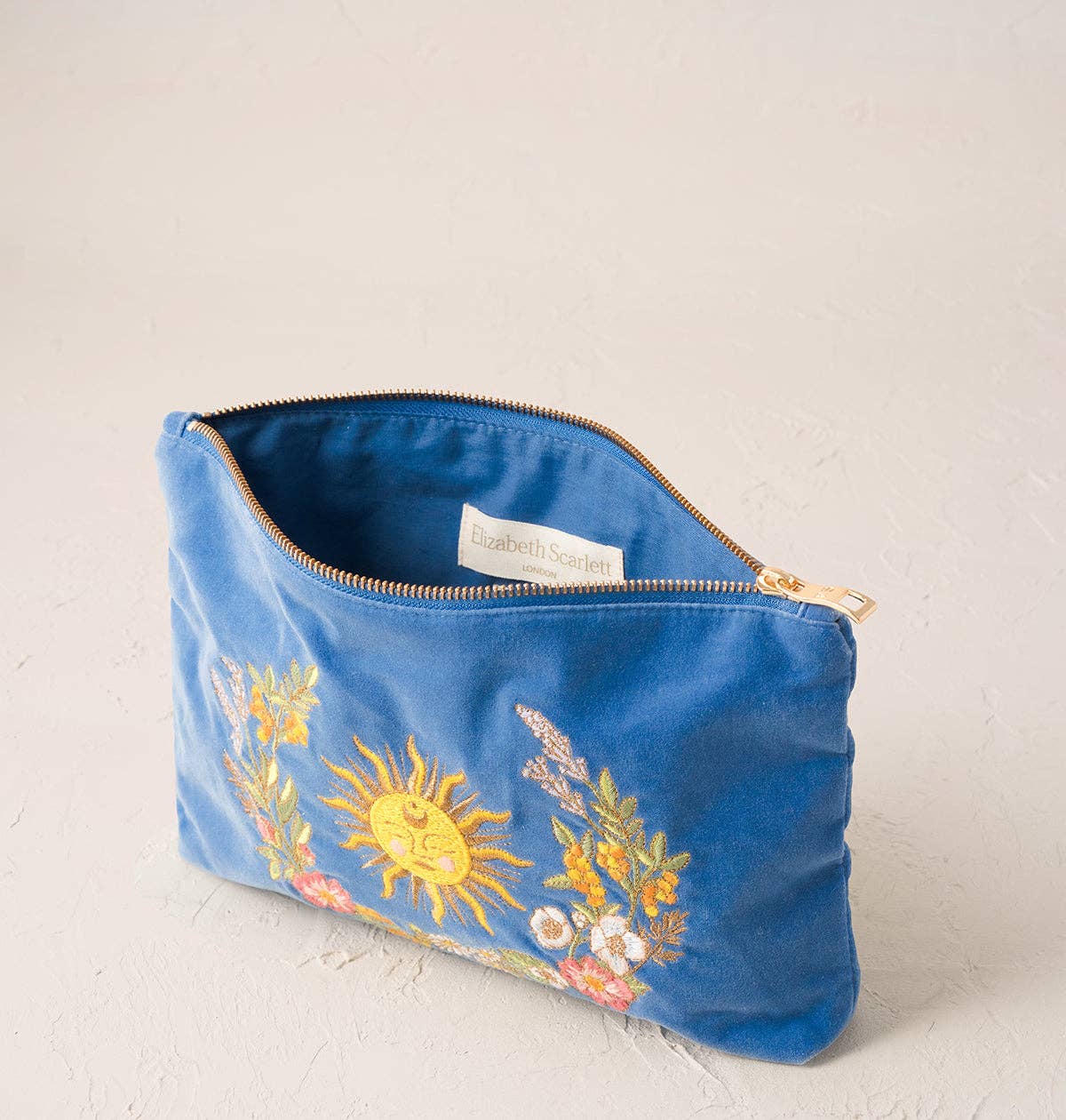 Elizabeth Scarlett- Floral Sun Goddess Everyday Pouch