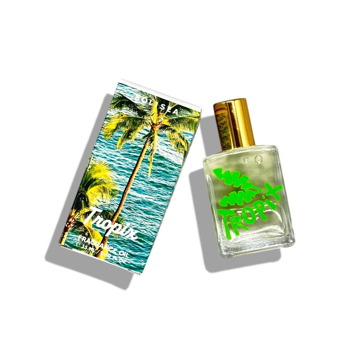 Solisea - TROPIX Roller Oil Perfume • Raw Coconut & Tonka : Travel / Mini