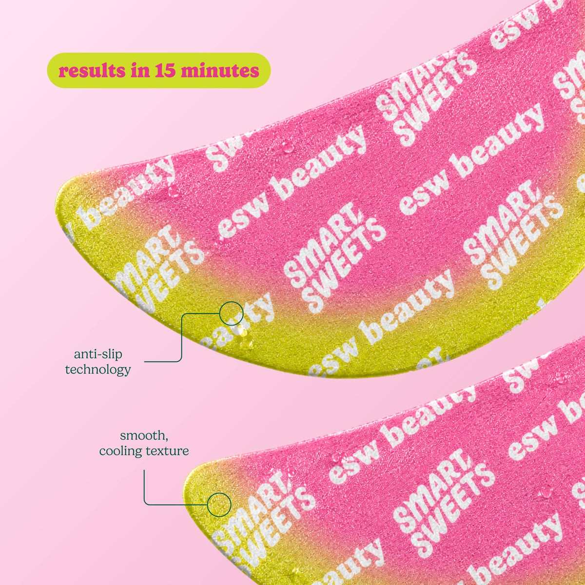 ESW Beauty - ESW x SmartSweets Rejuvenating Sourmelon Bites™ Eye Patches: 1 pc