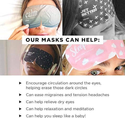 Starry Eyes Fragrance-free Self-warming Sleep Masks