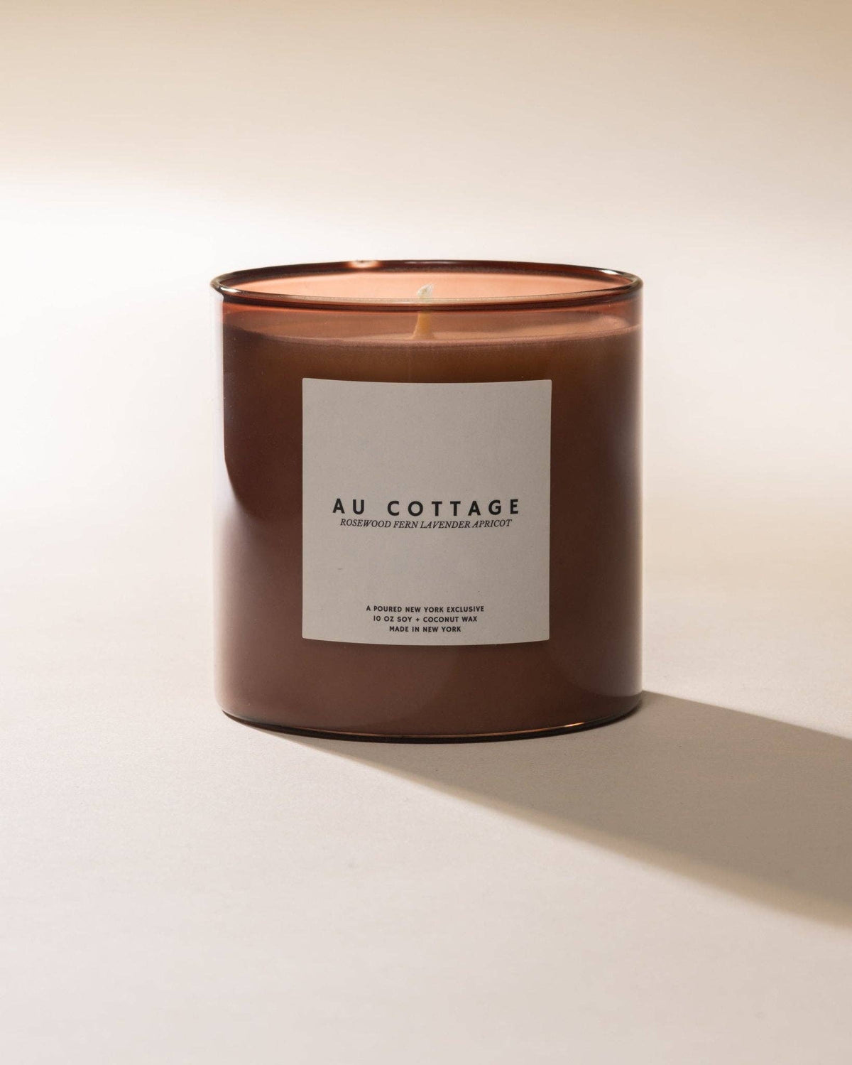 Poured New York - Au Cottage | Poured New York: 10 OZ Soy Coconut Wax Candle