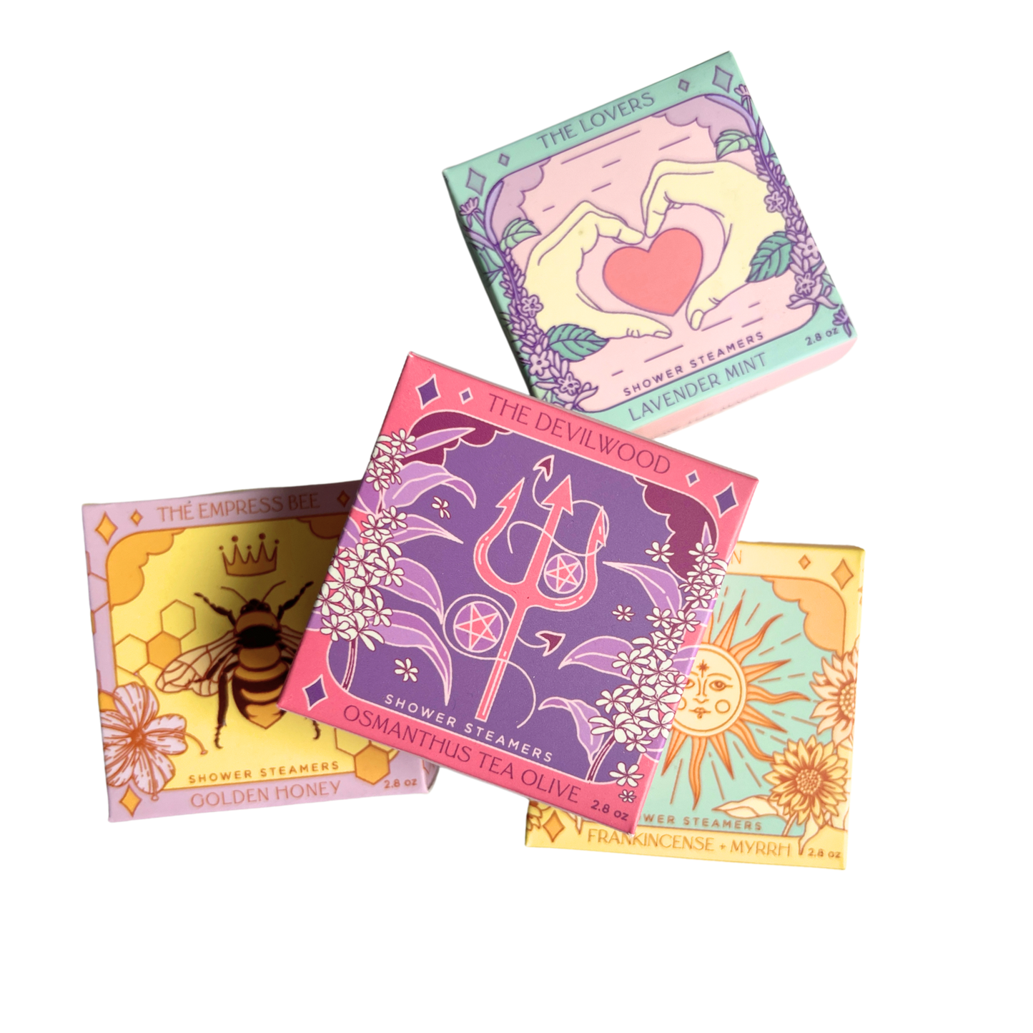 Sow the Magic - The Sunflower Shower Steamer Set in Frankincense