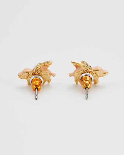 Fable England - Flying Pig Stud Earrings
