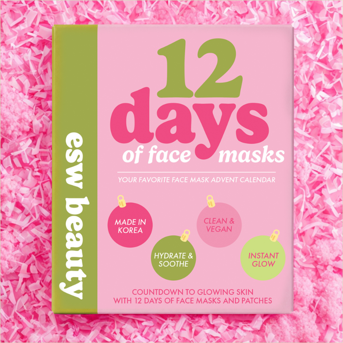 ESW Beauty - 12 Days of Face Masks Advent Set (12x Masks)