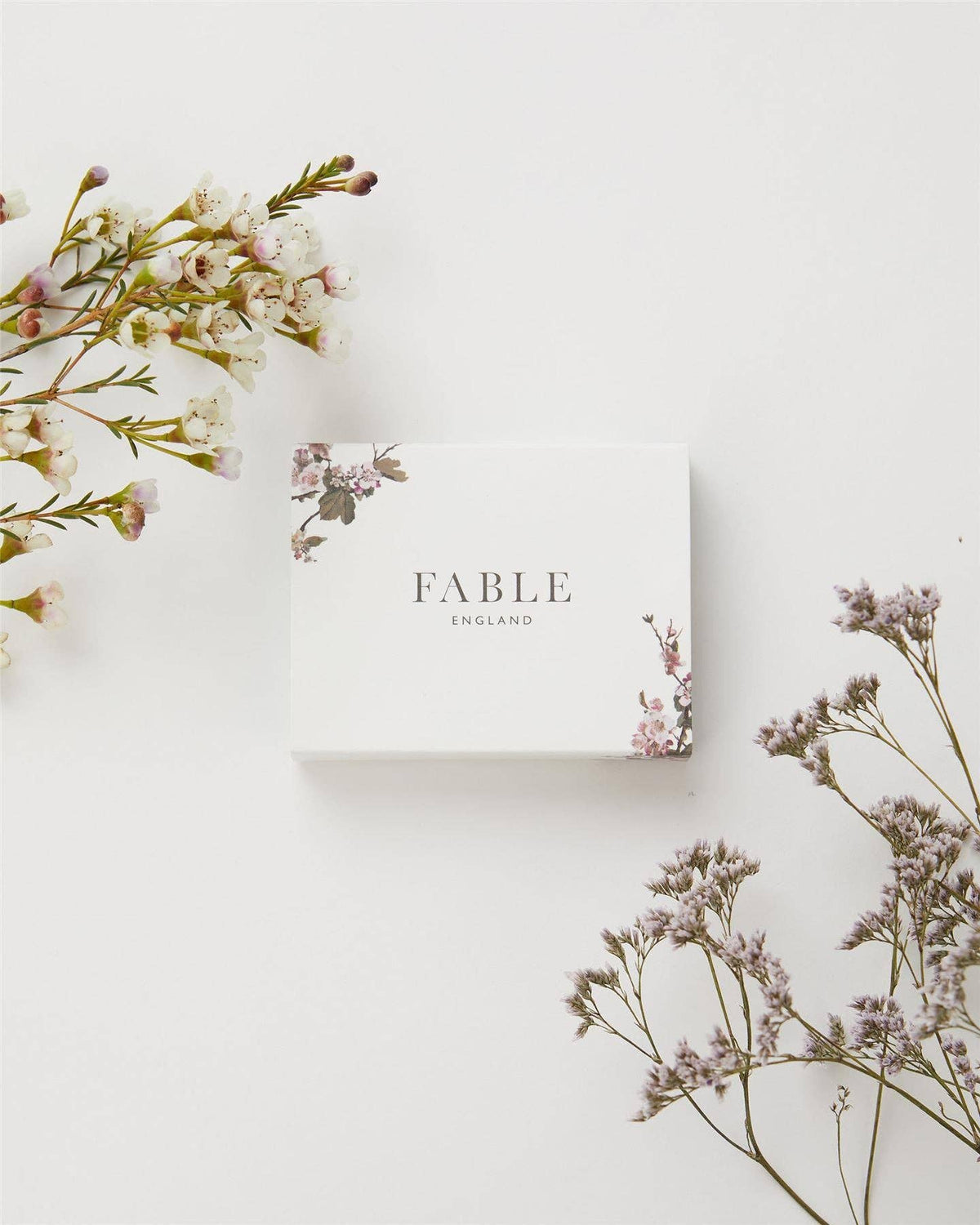 Fable England - Selene Moon Periwinkle Necklace