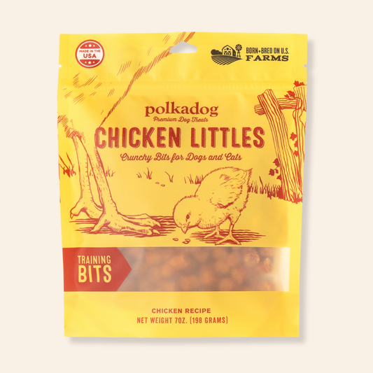 Polkadog - Chicken Littles Training Bits - 7oz - Dog Treats