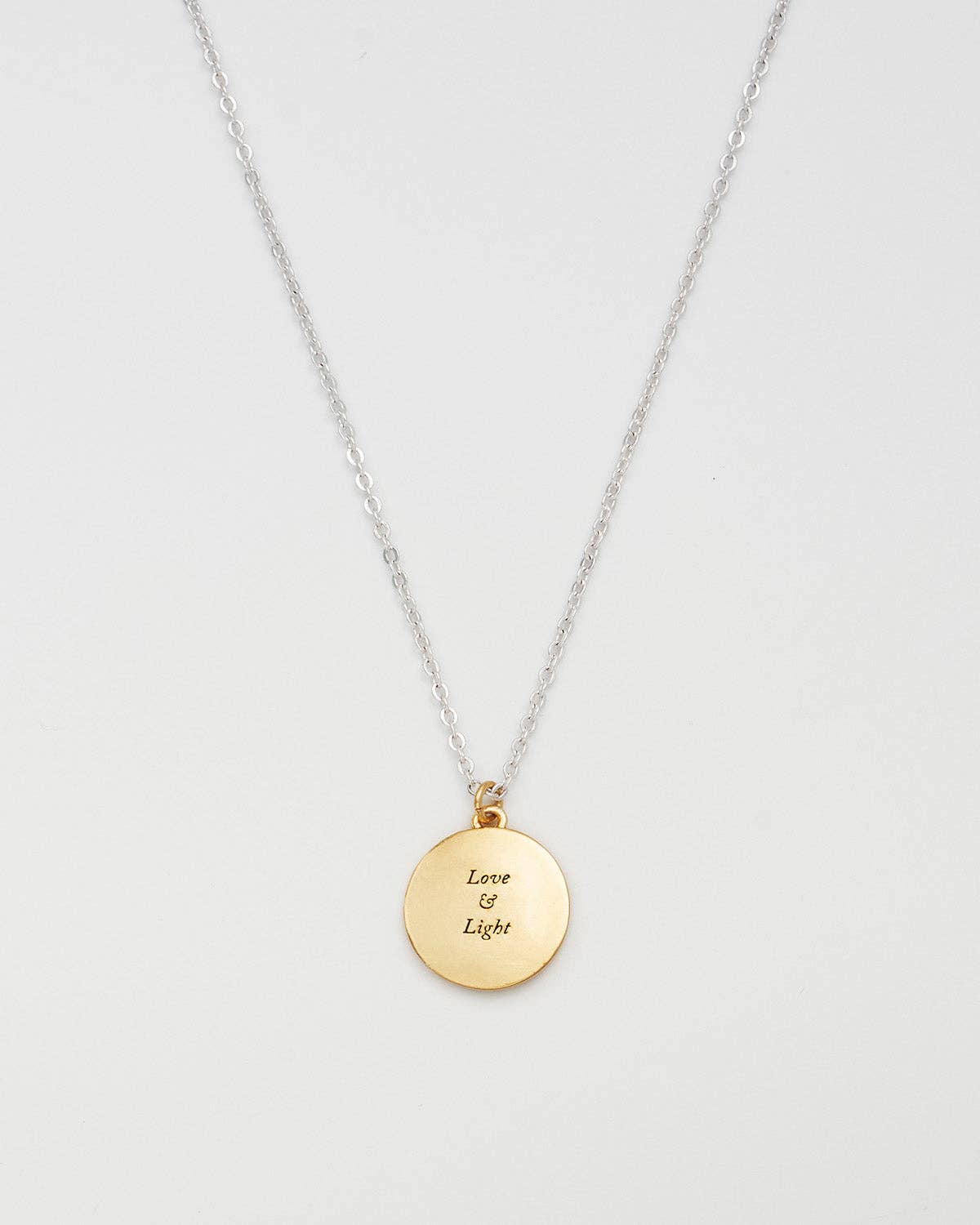 Fable England - Selene Moon Periwinkle Necklace