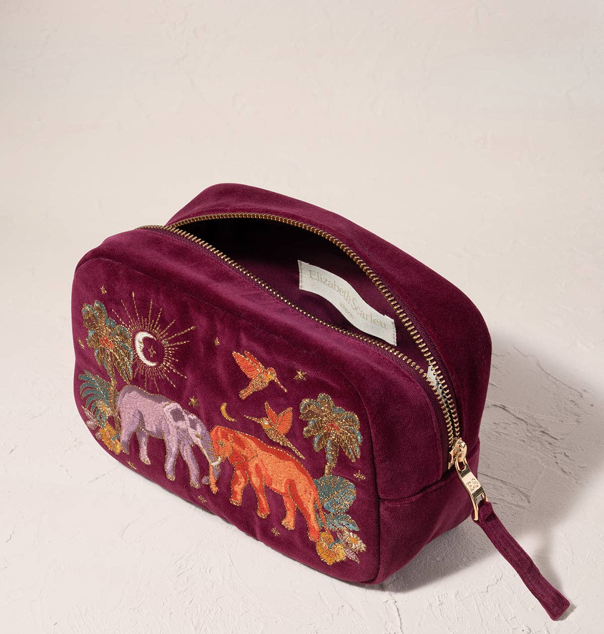 Elizabeth Scarlett- Enchanted Elephant Makeup Bag