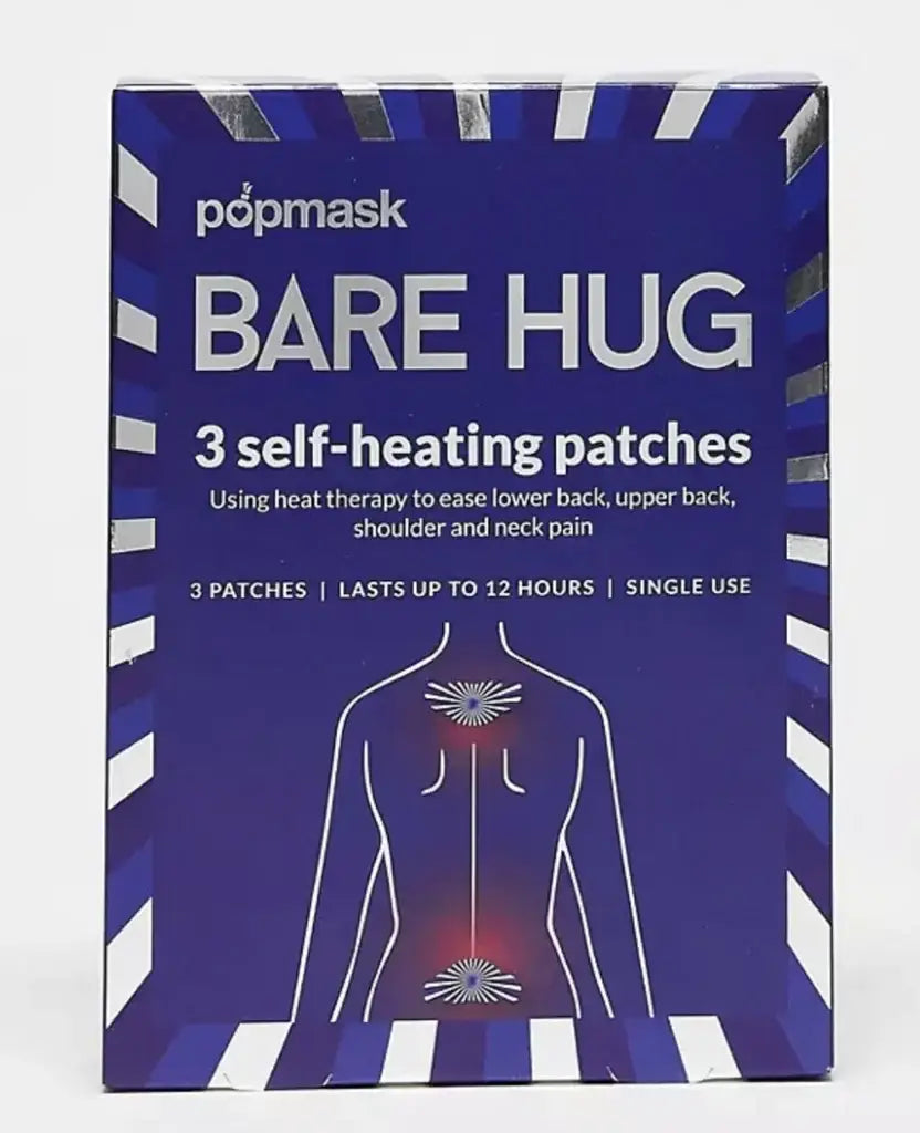 Bare Hug Muscle Self-Heating Patches – 3 Pack