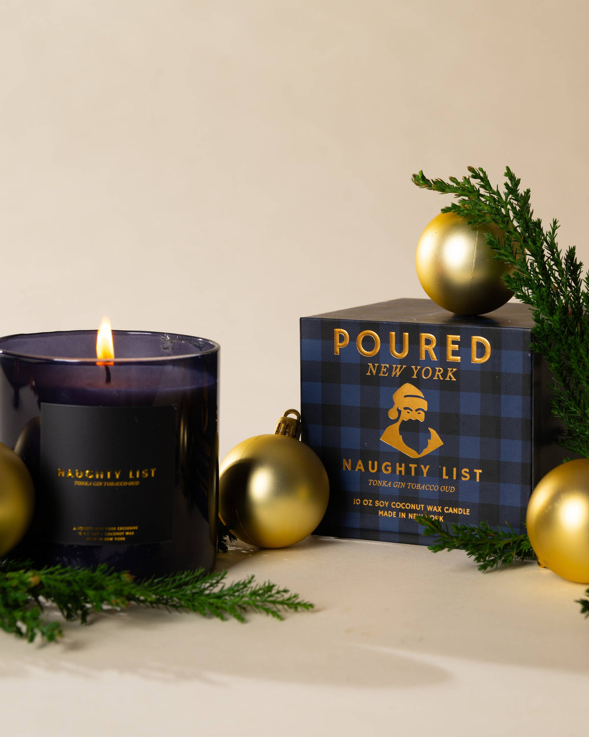 Poured New York - Naughty List | Poured New York: 3.4 FL OZ Reed Diffuser