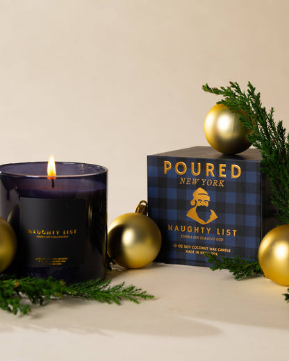 Poured New York - Naughty List | Poured New York: 3.4 FL OZ Reed Diffuser