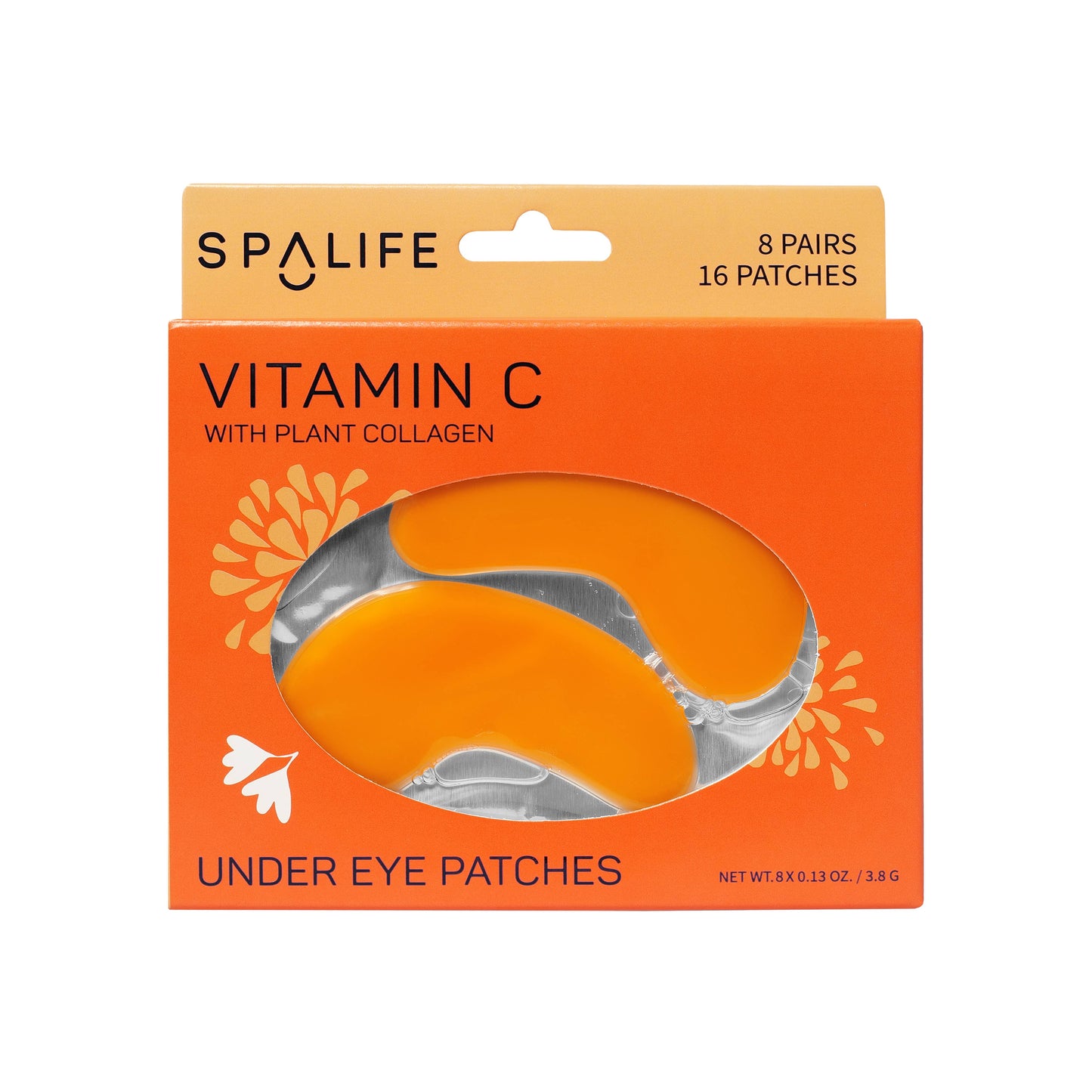 My Spa Life - Vitamin C Undereye Patches with Plant Collagen - 8 Pairs
