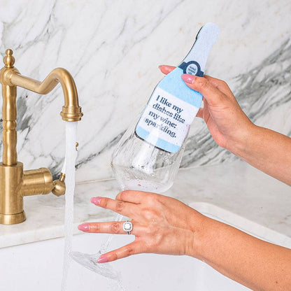 Wine Wash Co. - Scrubbly™ Sponge - Sparkling
