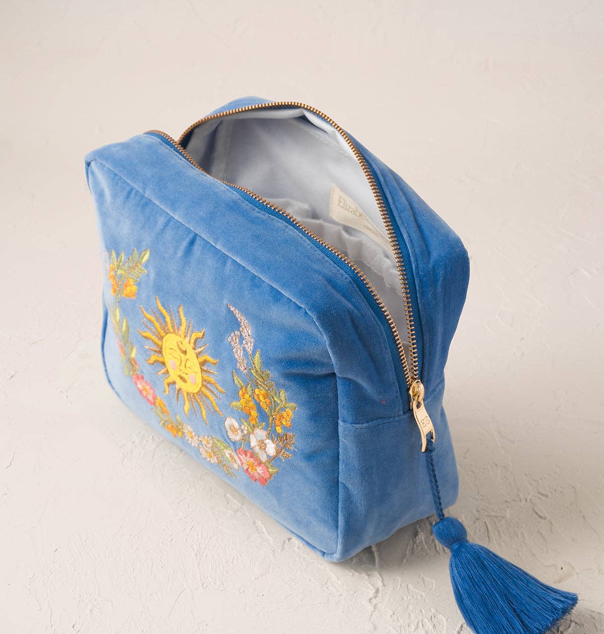 Elizabeth Scarlett- Floral Sun Goddess Wash Bag