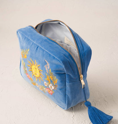 Elizabeth Scarlett- Floral Sun Goddess Wash Bag