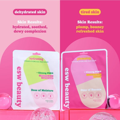 ESW Beauty - Dose of Bounce Plumping Hydrogel PDRN Face Mask: 1 pc