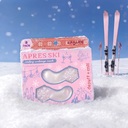 My Spa Life - Christmas Holiday Apres Ski Cooling Undereye Patches | 8 Pk