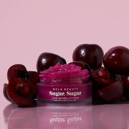 NCLA Beauty- Sugar Sugar Black Cherry Lip Scrub