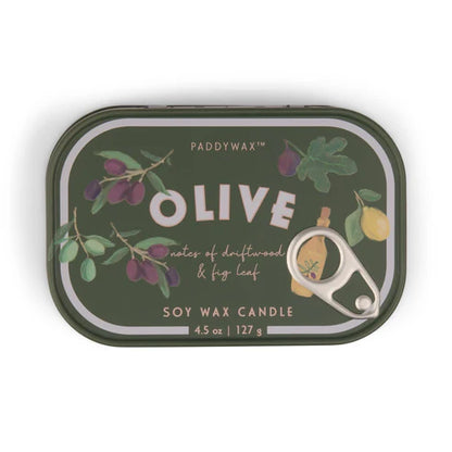 PADDYWAX - Olive Tin Candle